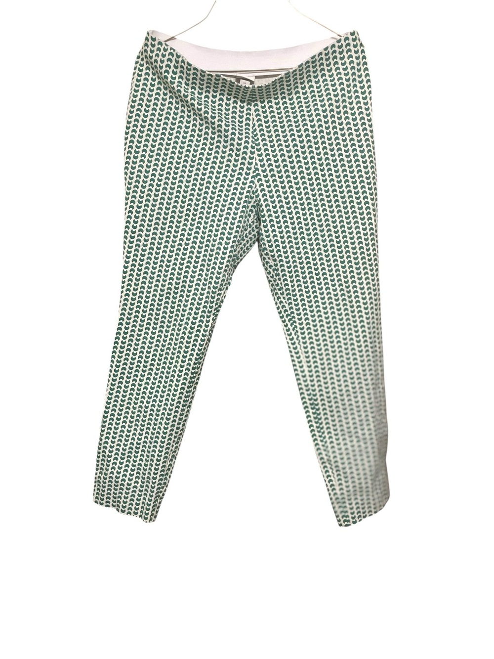 a new day Green Wave-Print Kids Leggings